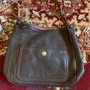 Coach little brown bag
